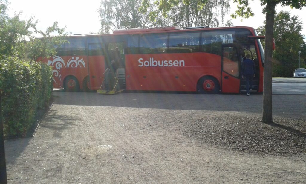 Solbussen - följ med den 12 augusti.